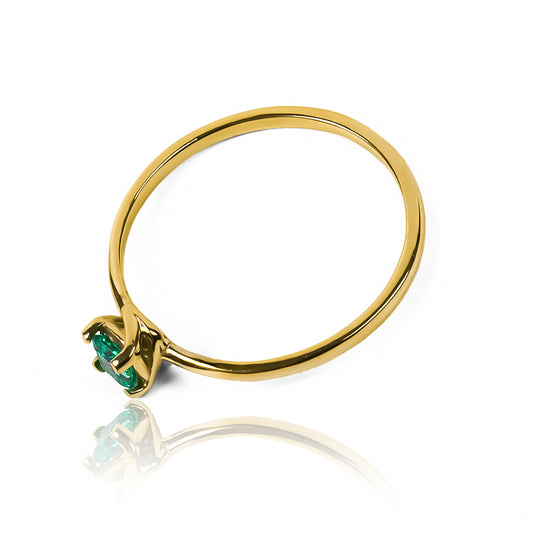 Anillo Silent Spin square I de oro de 18k, fabricado por Joyería Caracas, respaldado por un certificado de calidad y garantía de por vida.