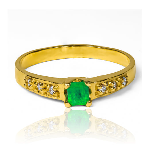 Anillo argentina Lover - Emerald Diamonds
