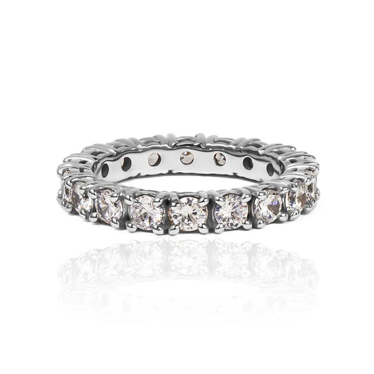 Anillo Endless 3_0 M, fabricado en oro 18k por Joyería Caracas, cuenta con certificado de calidad y garantía para toda la vida.
