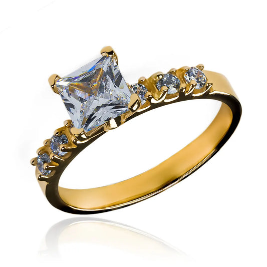 Anillo de compromiso duo dubai lover de Joyería Caracas está hecho de oro 18 k de la más alta calidad, con certificado y garantía de por vida.