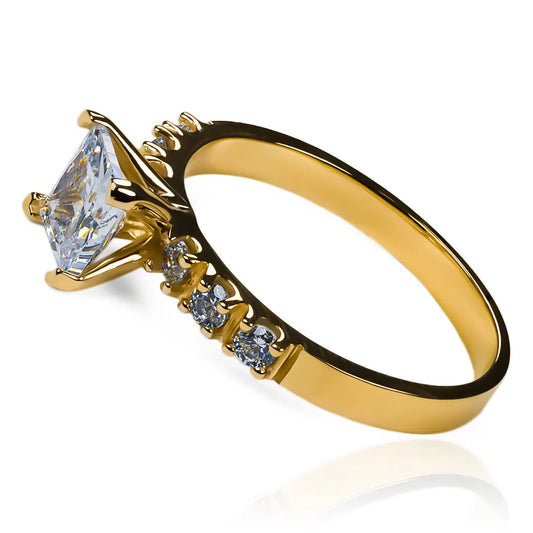 Anillo de compromiso duo dubai lover de Joyería Caracas está hecho de oro 18 k de la más alta calidad, con certificado y garantía de por vida.