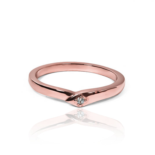 Anillo simple vi Diamond