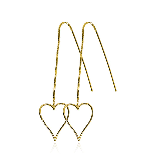 Aretes Corazón aguja I