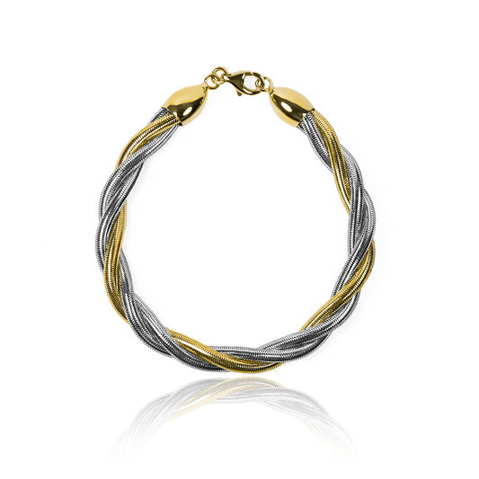 Guaya cocoon bracelet 3 golds I