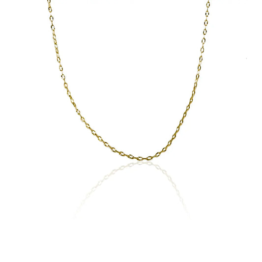 Cadena Classic F 40I, fabricada en oro de 18k por la Joyería Caracas, es un clásico elegante que brinda un toque de sofisticación a cualquier atuendo. Con su diseño refinado y durabilidad.