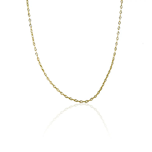 Cadena Classic F 45I es una joya expertamente fabricada en oro de 18k por la reconocida Joyería Caracas. Con su elegante diseño y alto nivel de calidad.