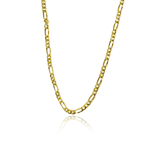 Cadena Cubana 3x1 50 P fabricada en oro de 18k por Joyería Caracas. Cuenta con certificado de calidad y garantía de por vida.