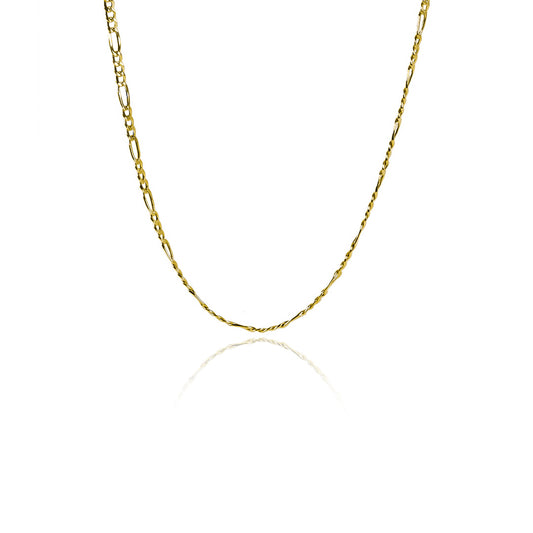 Cadena Cubana 3x1 S40 P fabricada en oro 18k por Joyería Caracas, cuenta con certificado de calidad y garantía de por vida.