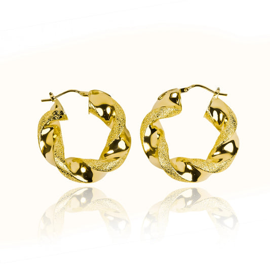 Candongas Melcocha corrugada XL