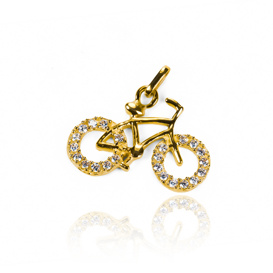 Dije Giro JC de Oro 18K de Joyería Caracas. Con garantía para toda la vida, su belleza y calidad durarán para siempre.