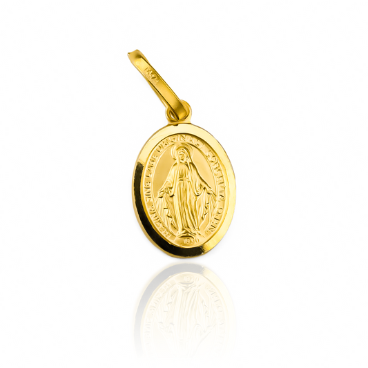 Dije Milagrosa SM I, un joya de oro 18K diseñada por Joyería Caracas. Con una garantía de por vida.