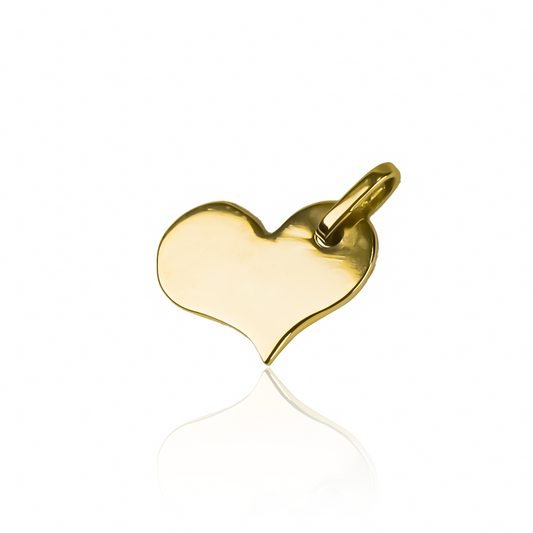 Dije Plane Heart. Hecho con oro de 18K y diseñado por Joyería Caracas, cuenta con garantía de por vida.