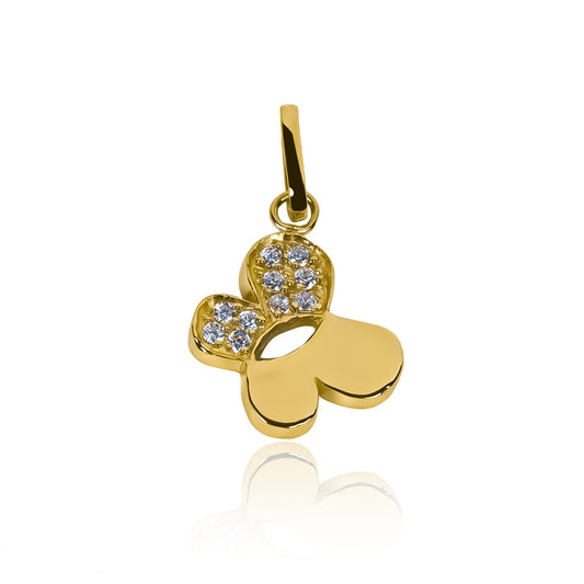 Butterfly JT blue crystals