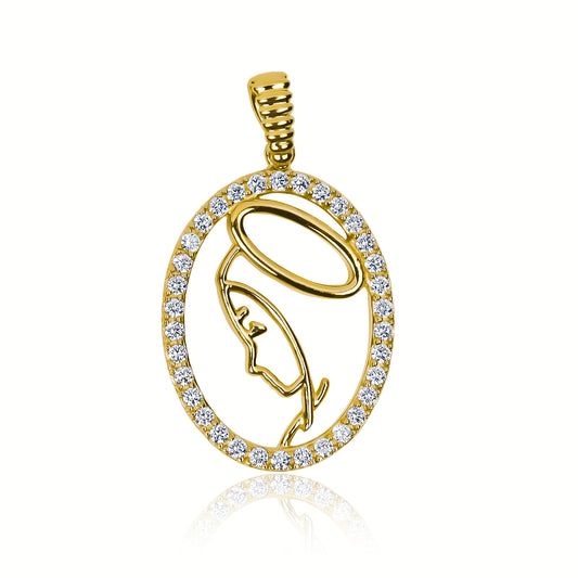 Virgin Mary crochet I