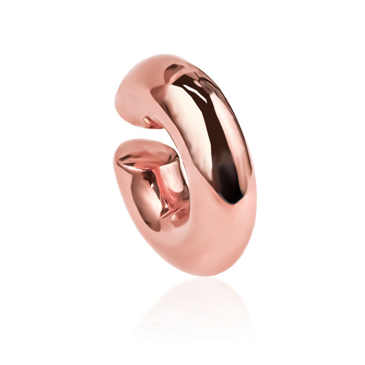 Earcuff Glove XL, fabricado en oro 18K, cuenta con certificado de calidad y garantía de por vida.