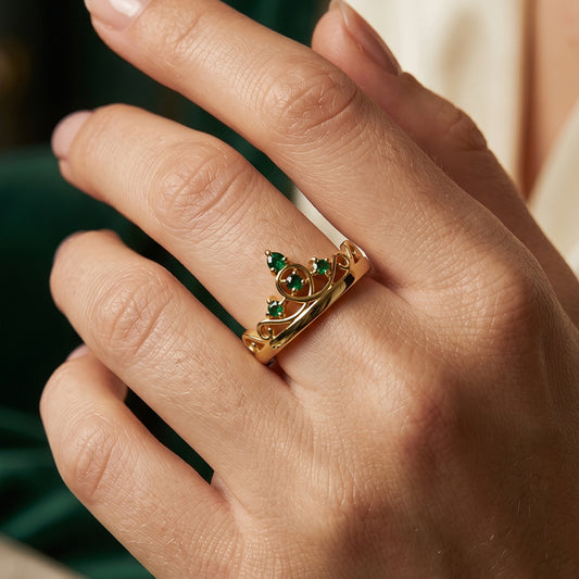 Anillo Corona Princess