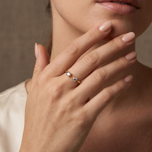 Anillo Crystal duo