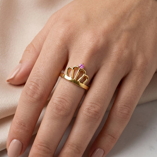 Anillo Minimal Crown