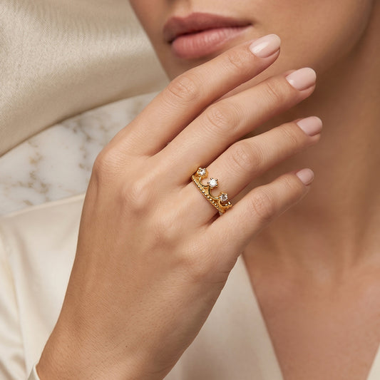 Anillo Modern Crown
