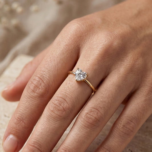 Anillo Silent Spin Heart II