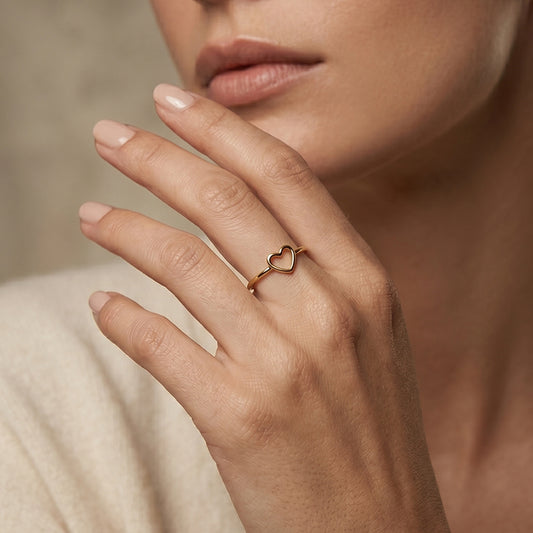 Anillo Simple Heart