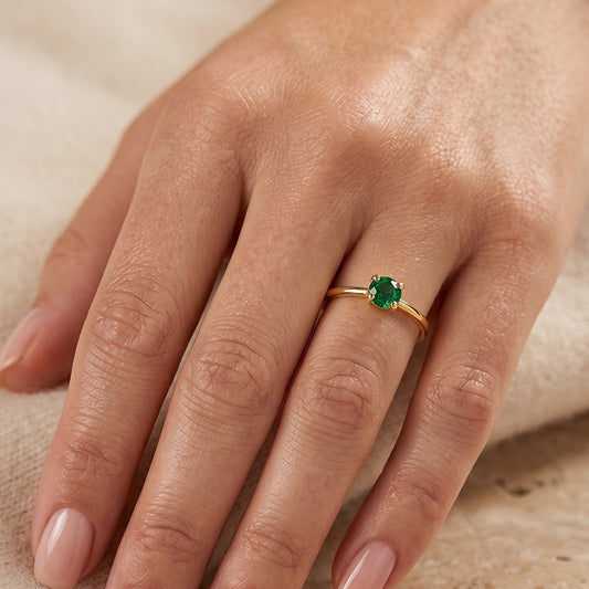 Anillo endless love - Emerald