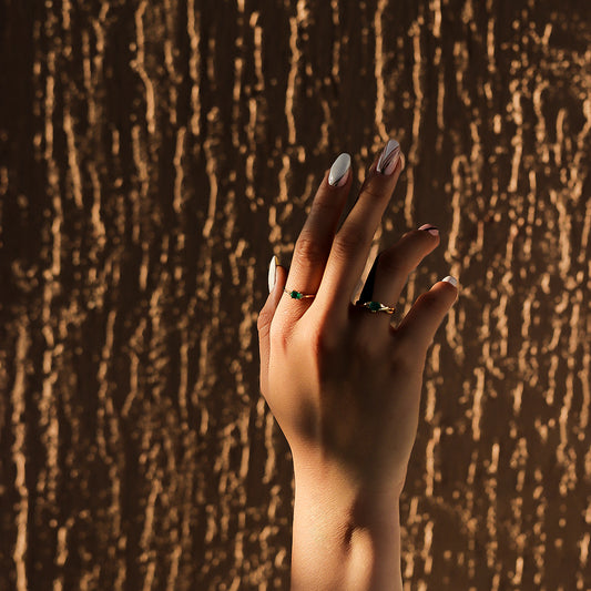 Anillo grape inspiration esmeralda