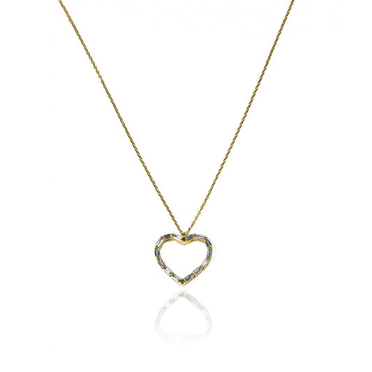 Gargantilla LOVE, fabricado en oro 18K por Joyería Caracas, cuenta con un certificado de calidad y garantía de por vida.