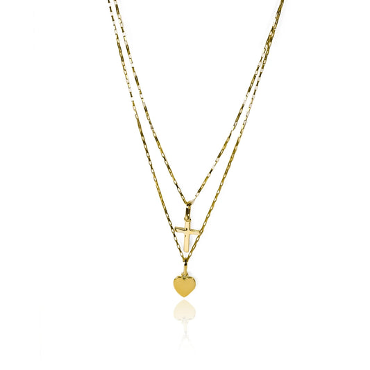 Gargantilla Franco Cross & Heart