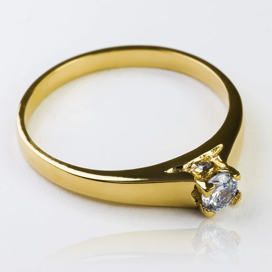 Anillo de compromiso Love Passage. Joyería caracas, hecho de oro 18k con certificado de calidad y garantía para toda la vida.