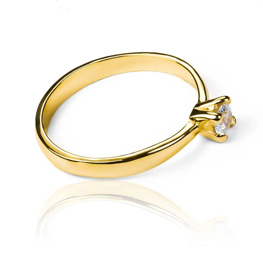 Anillo de compromiso pareid love de Joyería Caracas. Hecho en oro 18k con certificado de calidad y garantía de por vida.