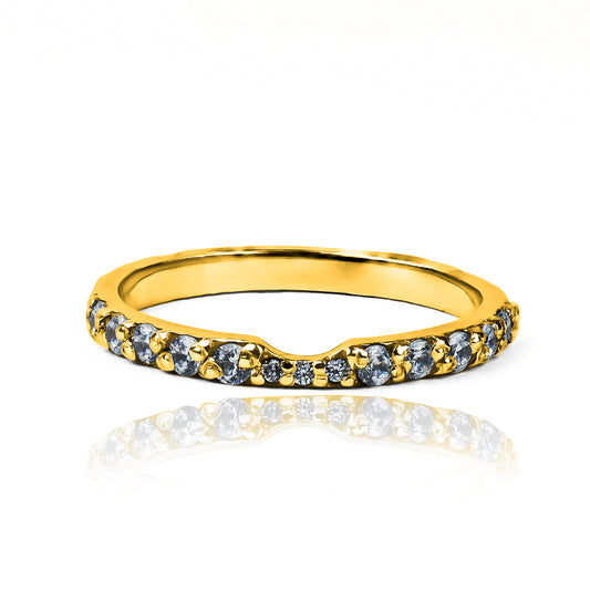 Anillo pisargolla perfect match de Joyería Caracas fabricado en oro 18k, con garantía para toda la vida.