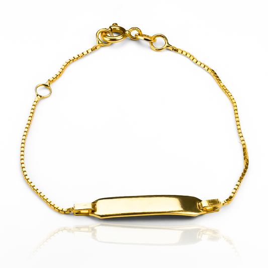 Pulsera Veneciana de estilo único, elaborada en Oro 18K, llevarás la elegancia de la Joyería Caracas siempre contigo. Con garantía de por vida.