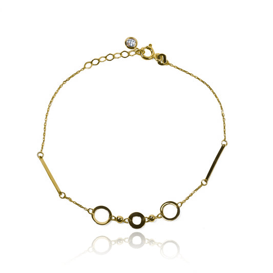 Pulsera Esferas Circle Stick