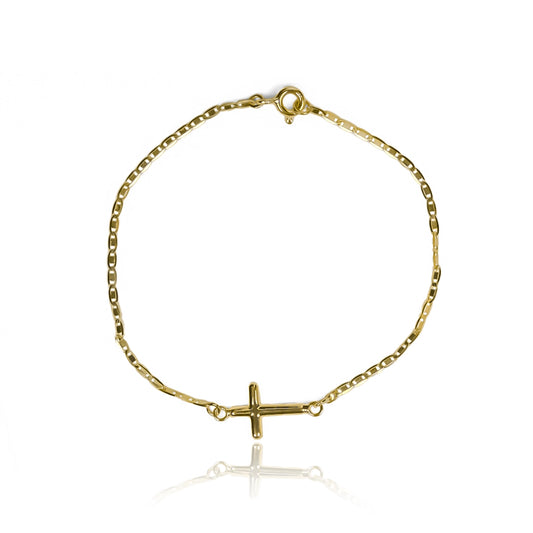 Pulsera Escalera espejo cruz bombacha