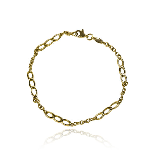 Pulsera Cubana + clips x3