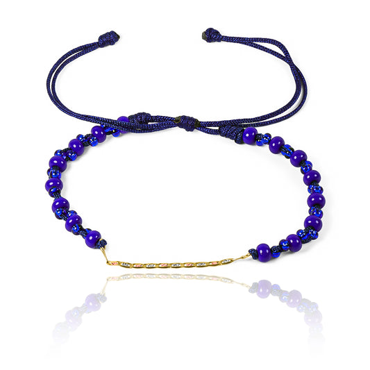 Pulsera Escalera 3 oros, elaborada en oro de 18K por Joyería Caracas, cuenta con garantía para toda la vida.