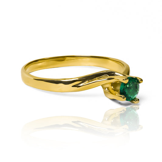 Anillo San Marteen II de Joyería Caracas. Confeccionado en oro 18k, cuenta con garantía de por vida.