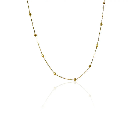 Cadena Special sphere M 40 fabricada en oro 18k por Joyería Caracas. Cuenta con garantía de por vida.