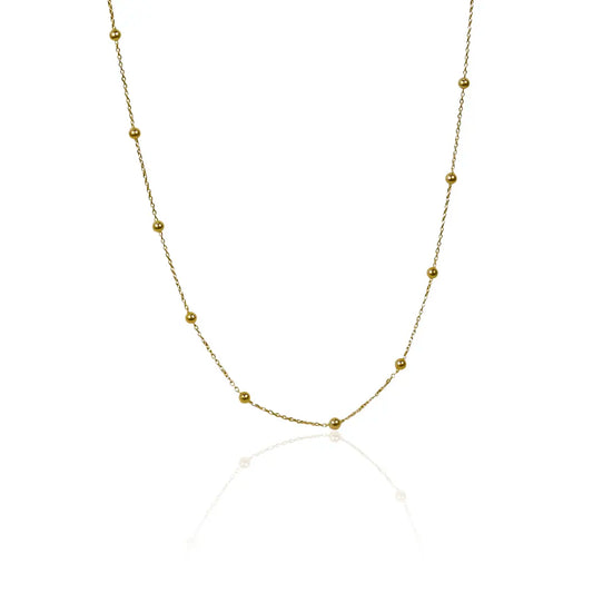 Cadena Special Sphere M 50 fabricada en oro 18k por Joyería Caraca, esta cadena es garantía de durabilidad y estilo para toda la vida.