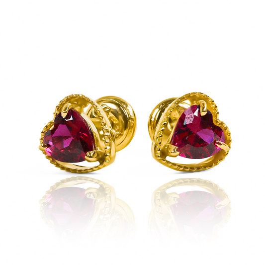 Topitos Passion Cor! Hecho con oro 18K de la prestigiosa joyería Caracas, este exclusivo collar ofrece una garantía de por vida. Haz una declaración de estilo único con Topitos Passion Cor.