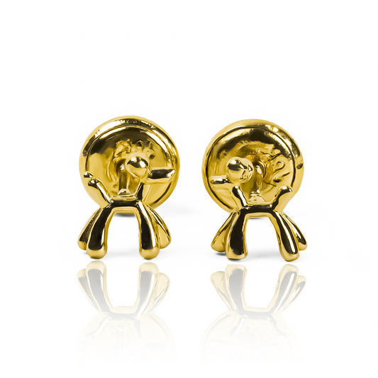 Descubre la elegancia y exclusividad de los Topitos Perritos Mini en oro de 18K, de Joyería Caracas. Con una garantía para toda la vida, es la opción perfecta para agregar un toque de lujo a cualquier atuendo. Una elección sofisticada para los amantes de la joyería fina.