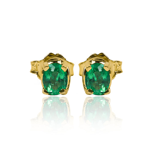 Topitos Silent Spin Oval, fabricados en oro 18 quilates por Joyería Caracas, cuenta con una garantía para toda la vida, asegurando la calidad y durabilidad de tu compra.