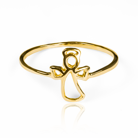 Anillo Ángelus de Joyería Caracas es una pieza exclusiva de oro 18k que simboliza la elegancia y la perfección. Con garantía para toda la vida.