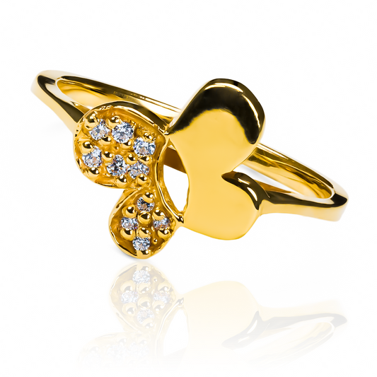 Anillo butterfly ring de Joyería Caracas. Hecho de oro 18k de la más alta calidad, con garantía para toda la vida.