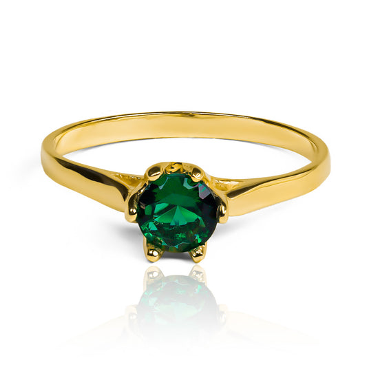 Anillo de compromiso Coroa. Hecho con Joyería Caracas de oro 18k, cuenta con un certificado de calidad y garantía para toda la vida.