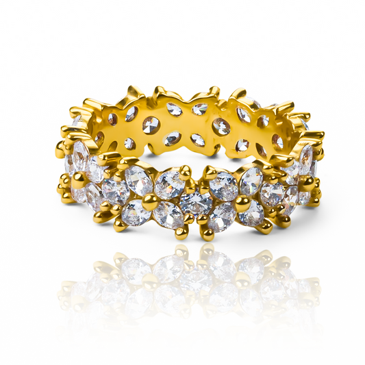 Anillo Julieth Paradise S en oro 18k de Joyería Caracas es la elección perfecta para una vida de elegancia y estilo. Con garantía para toda la vida.