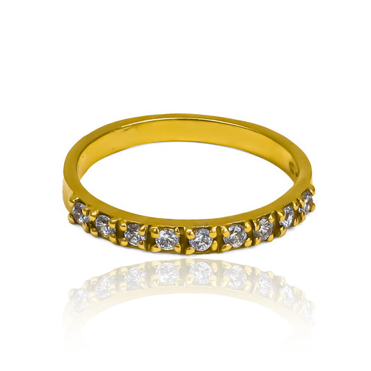 Anillo de Joyería Caracas. Confeccionado en oro 18k, disfruta de la elegancia y sofisticación de este anillo, con garantía de por vida.