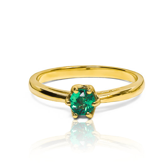 Anillo love tunnel II Emerald