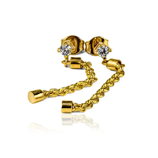 Aretes Cristal Lazo III